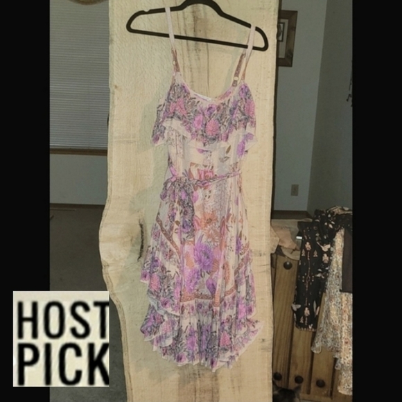 ❌️SOLD❌️Spell Siren Song Strappy Midi Dress Size S - Picture 2 of 6